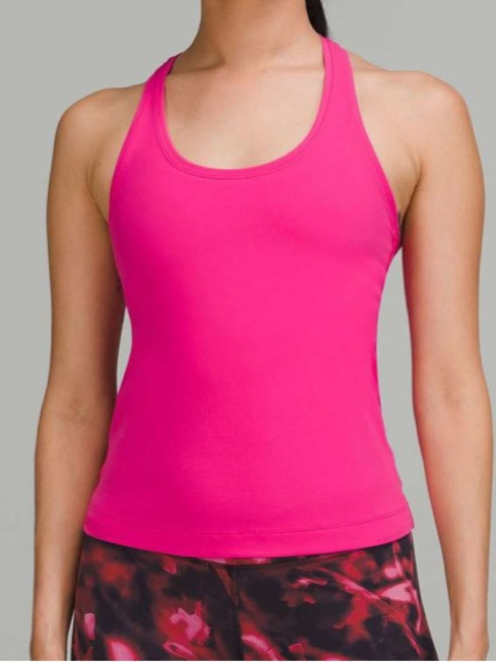 NWT Lululemon Cool Racerback Short Tank Top Sonic Pink size 4 - Picture 2 of 3